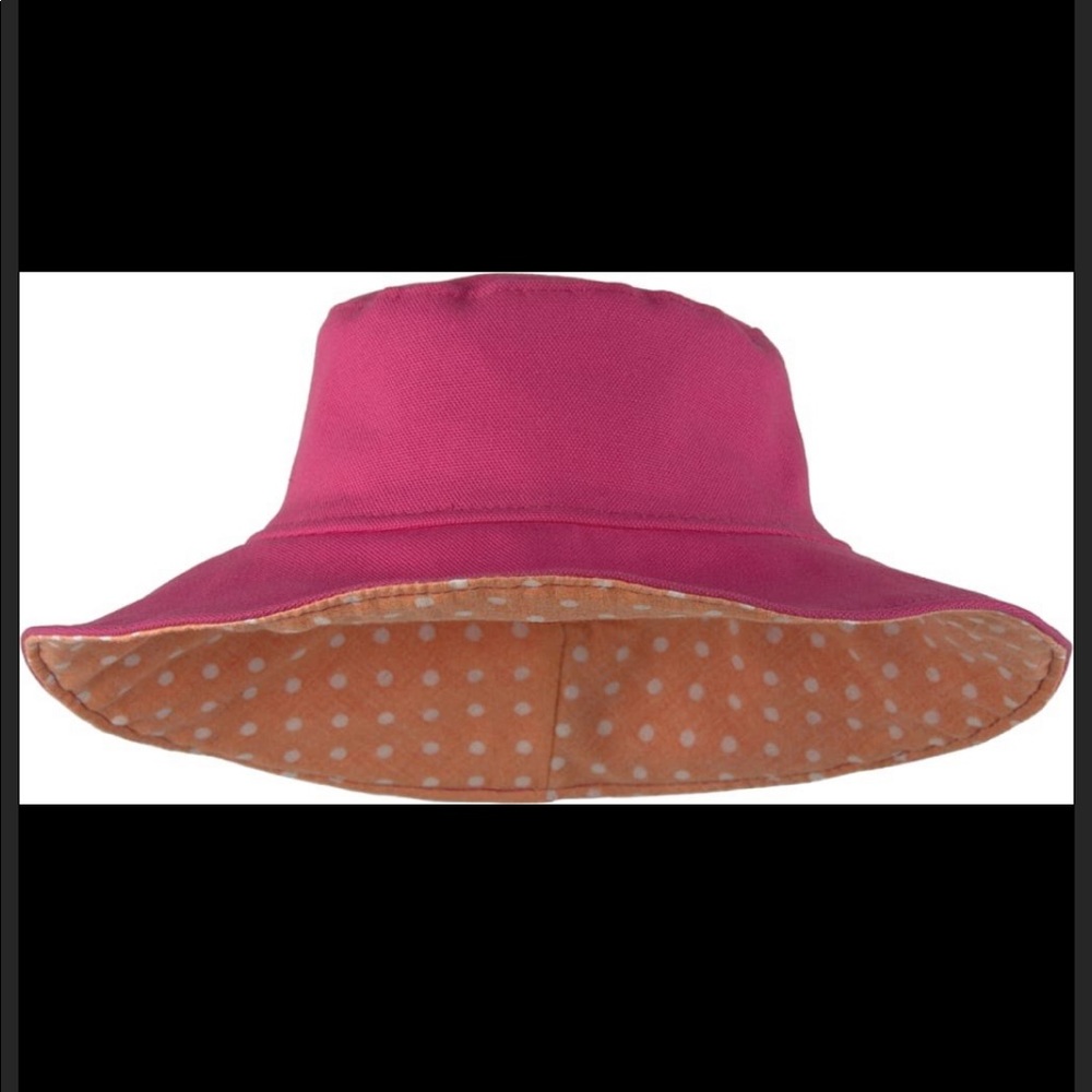 Stormy Kromer Pink & orange lining Bucket Hat NWT